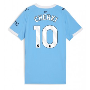 Manchester City Rayan Cherki #10 Hjemmebanetrøje Dame 2025-26 Kortærmet